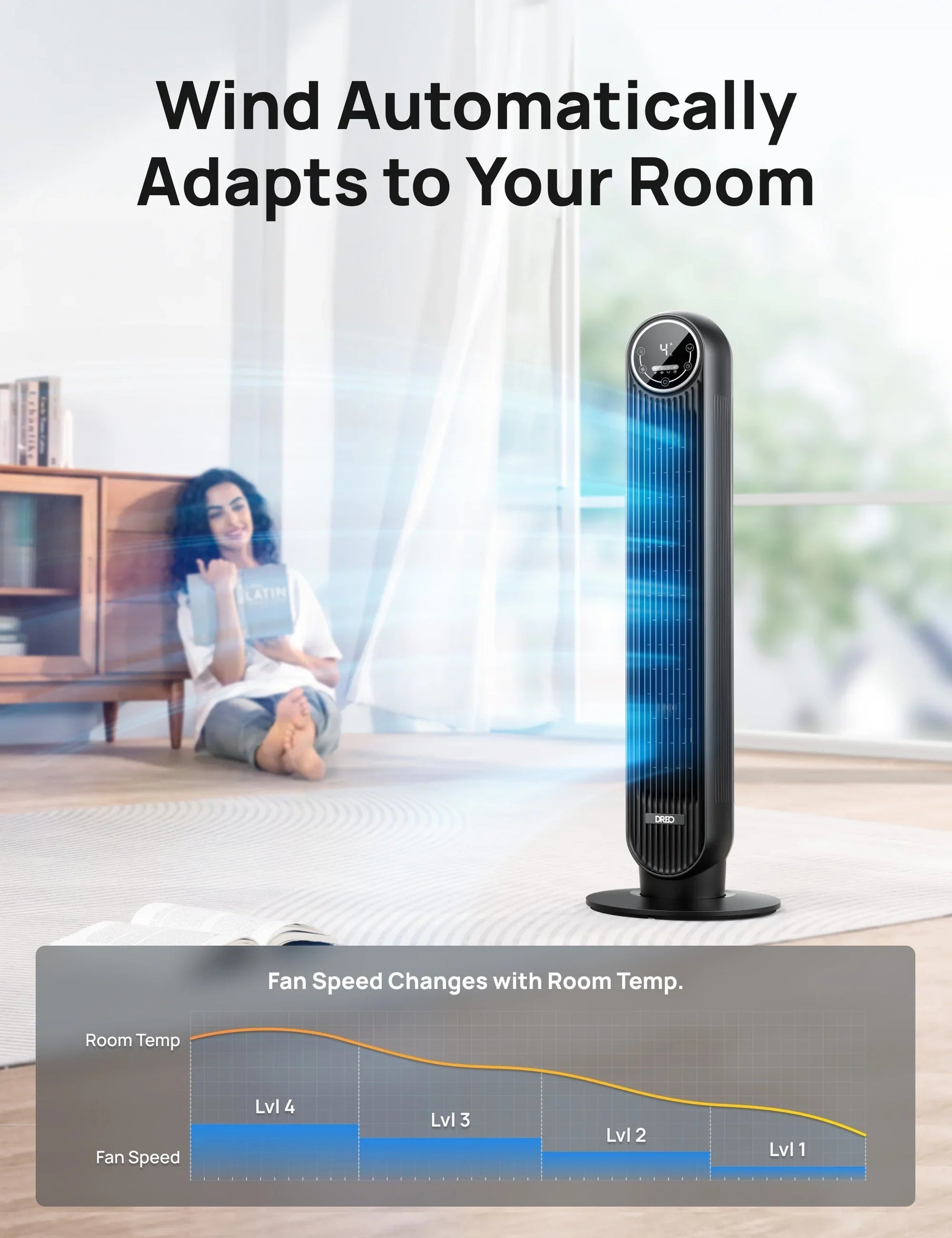 Smart Tower Fan Nomad One S - DREO