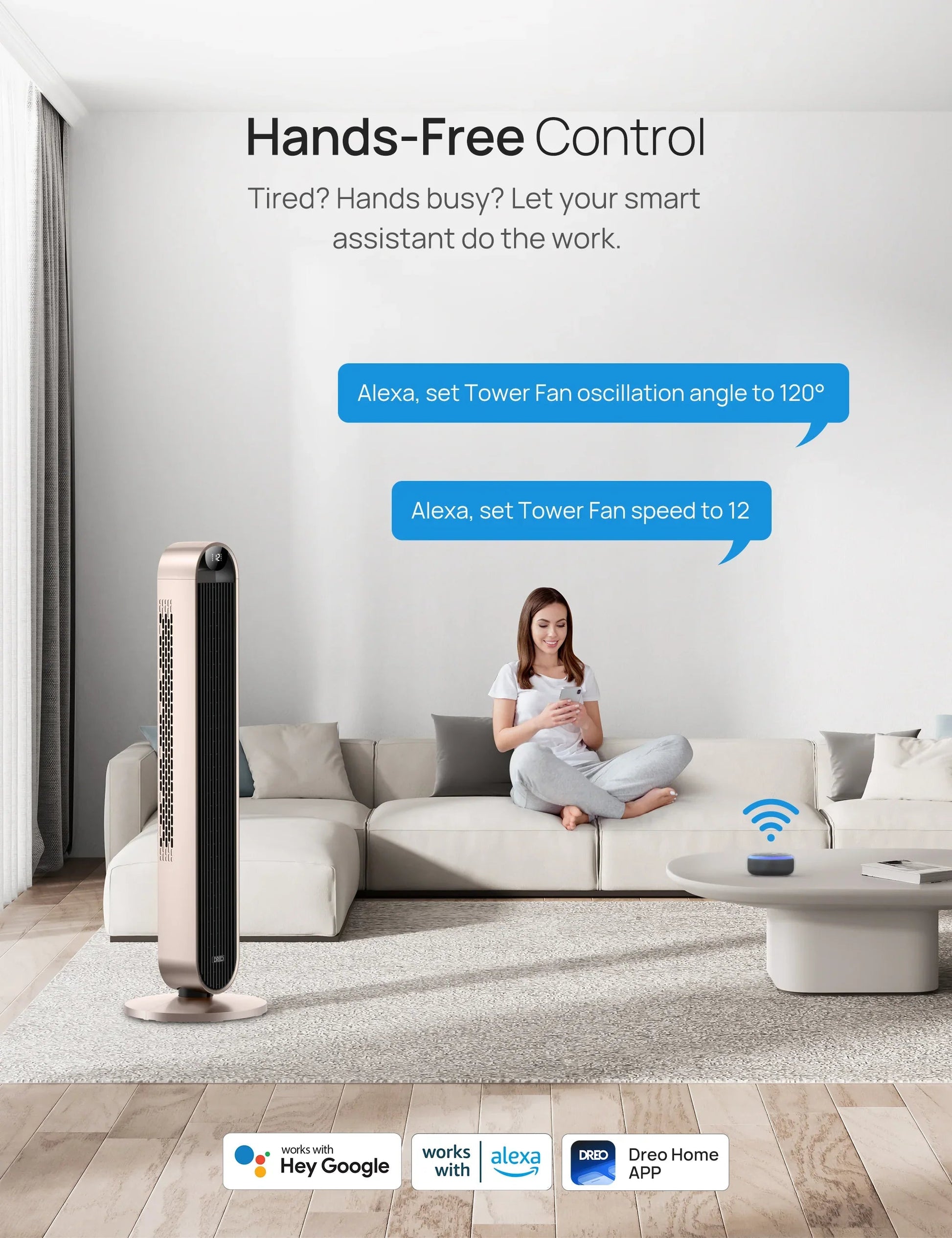 Smart Tower Fan Pilot Max S - DREO