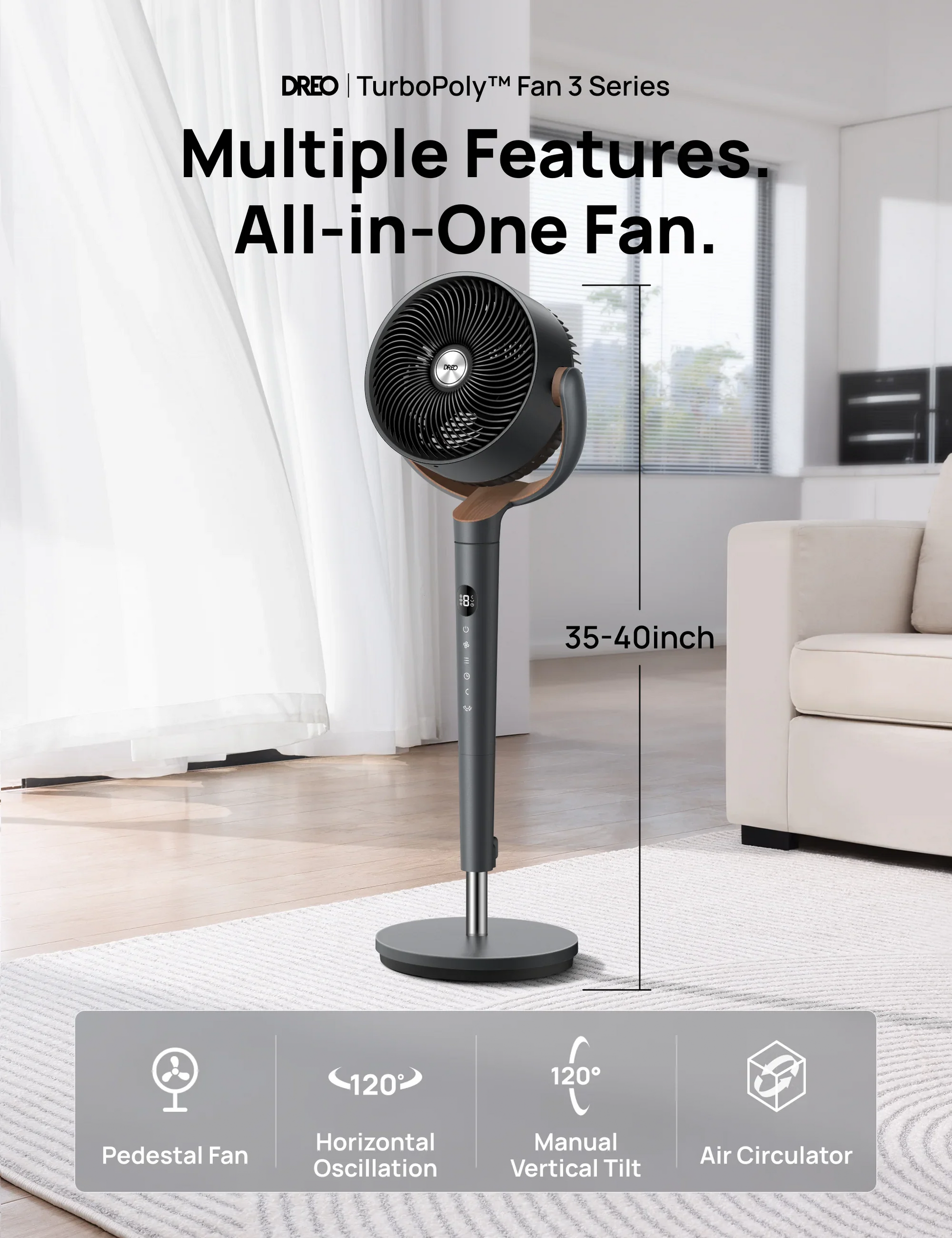 TurboPoly™ Fan 311 - DREO