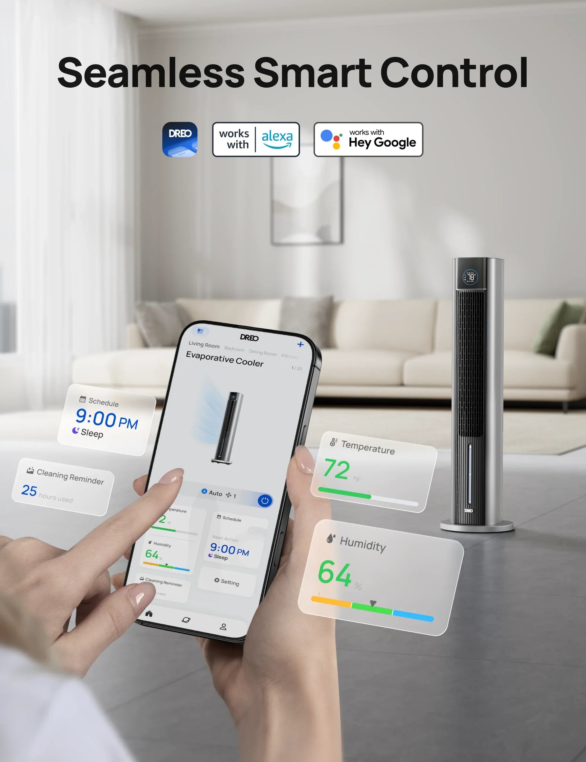 Evaporative Cooler 712S - DREO