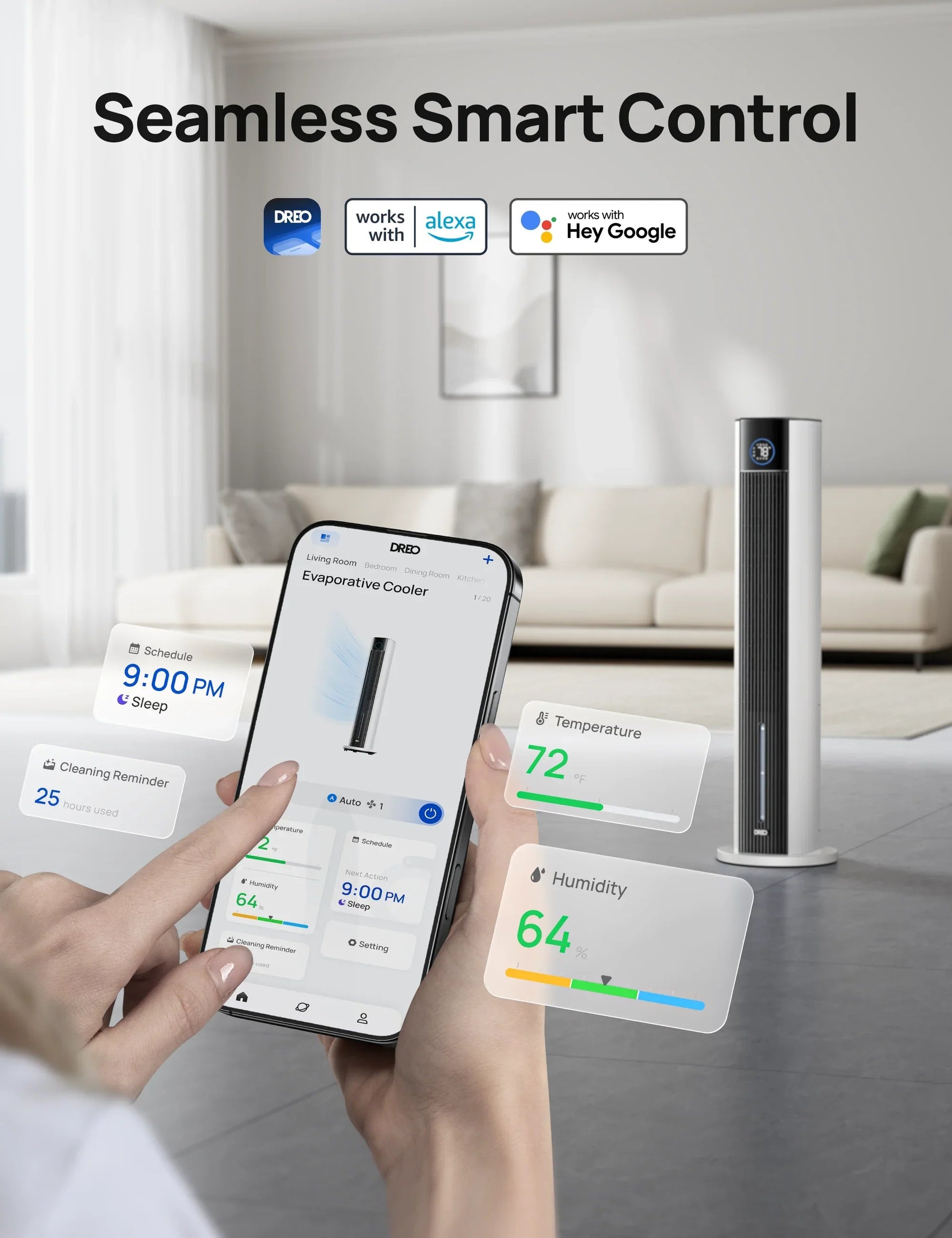 Evaporative Cooler 712S - DREO