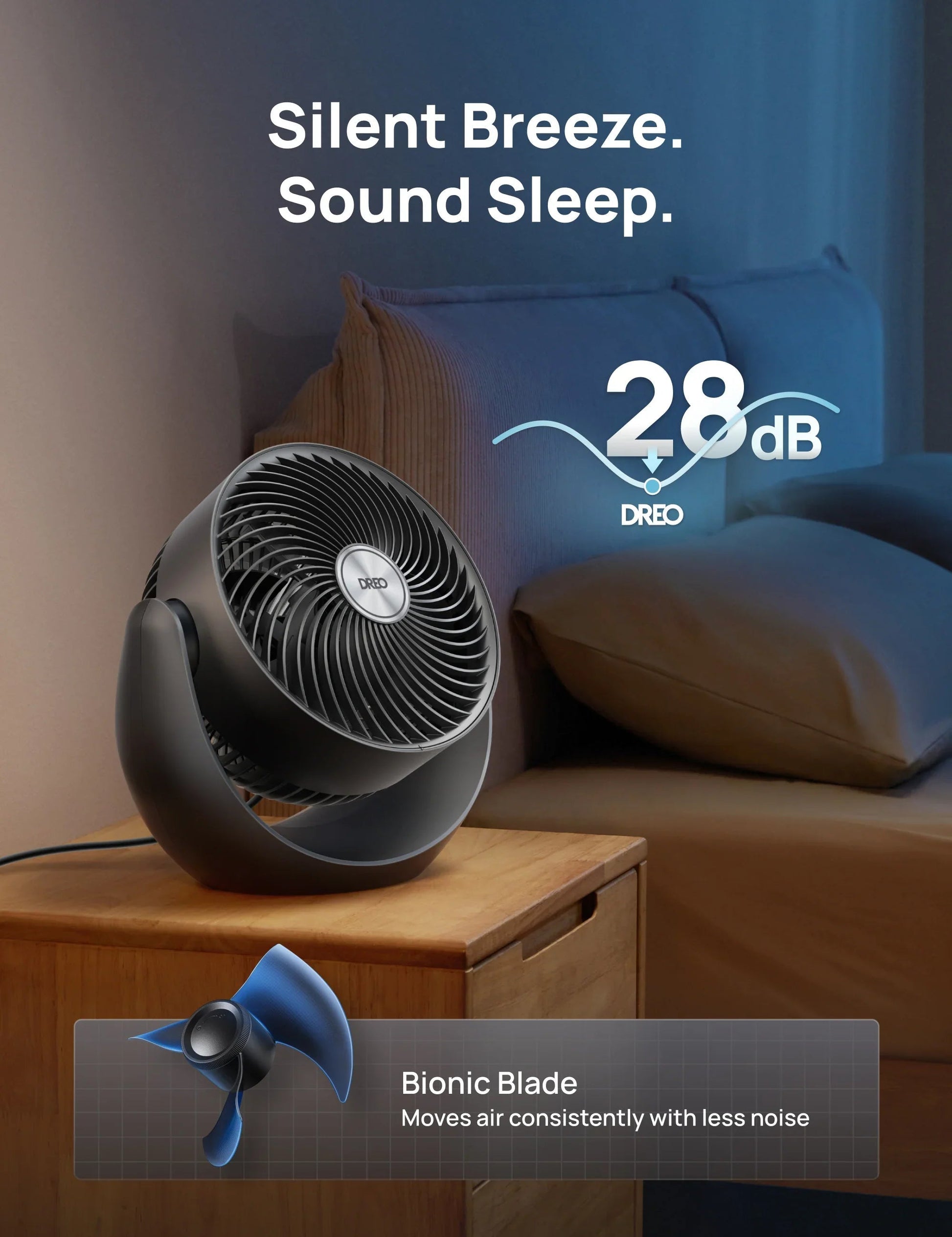 TurboPoly™ Table Fan 307 - DREO