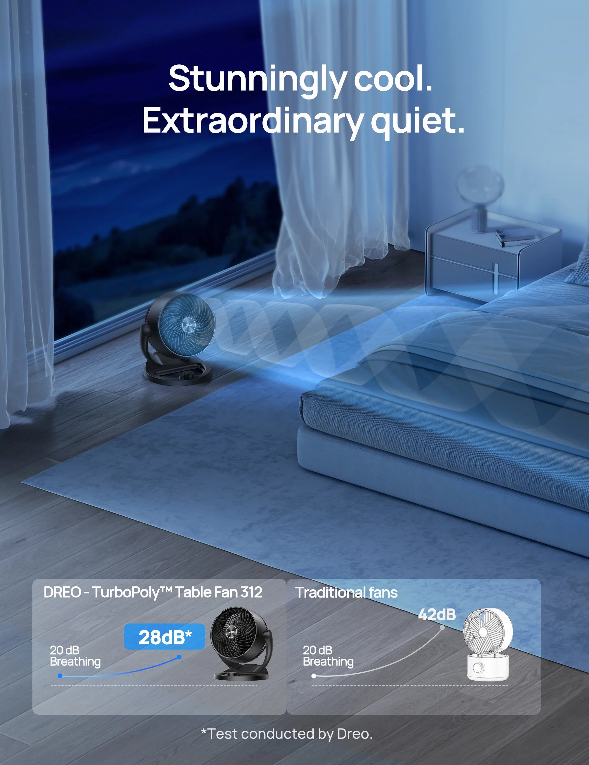 TurboPoly™ Table Fan 312 - DREO